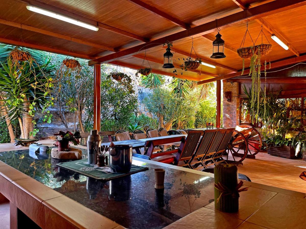 Arico Viejo Exquisite Rural House With Garden, Pool And Sea Views 빌라 외부 사진