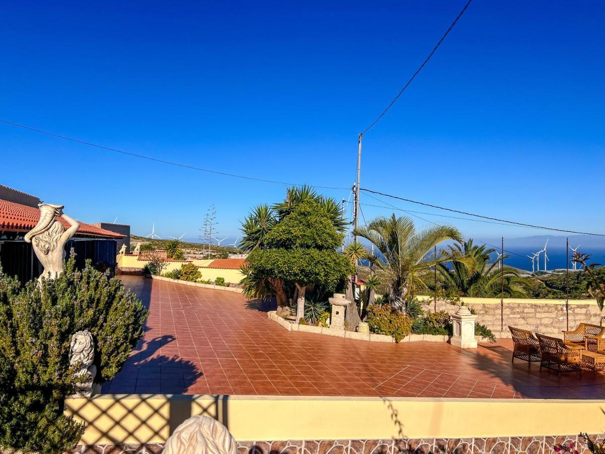 Arico Viejo Exquisite Rural House With Garden, Pool And Sea Views 빌라 외부 사진