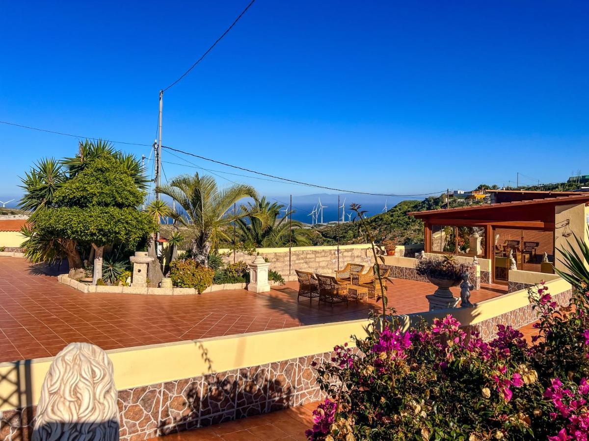 Arico Viejo Exquisite Rural House With Garden, Pool And Sea Views 빌라 외부 사진