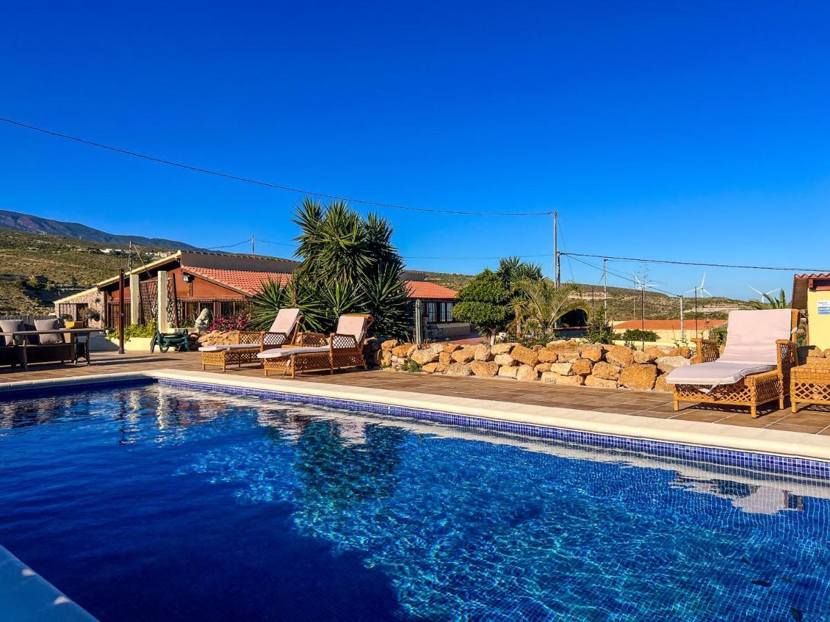 Arico Viejo Exquisite Rural House With Garden, Pool And Sea Views 빌라 외부 사진