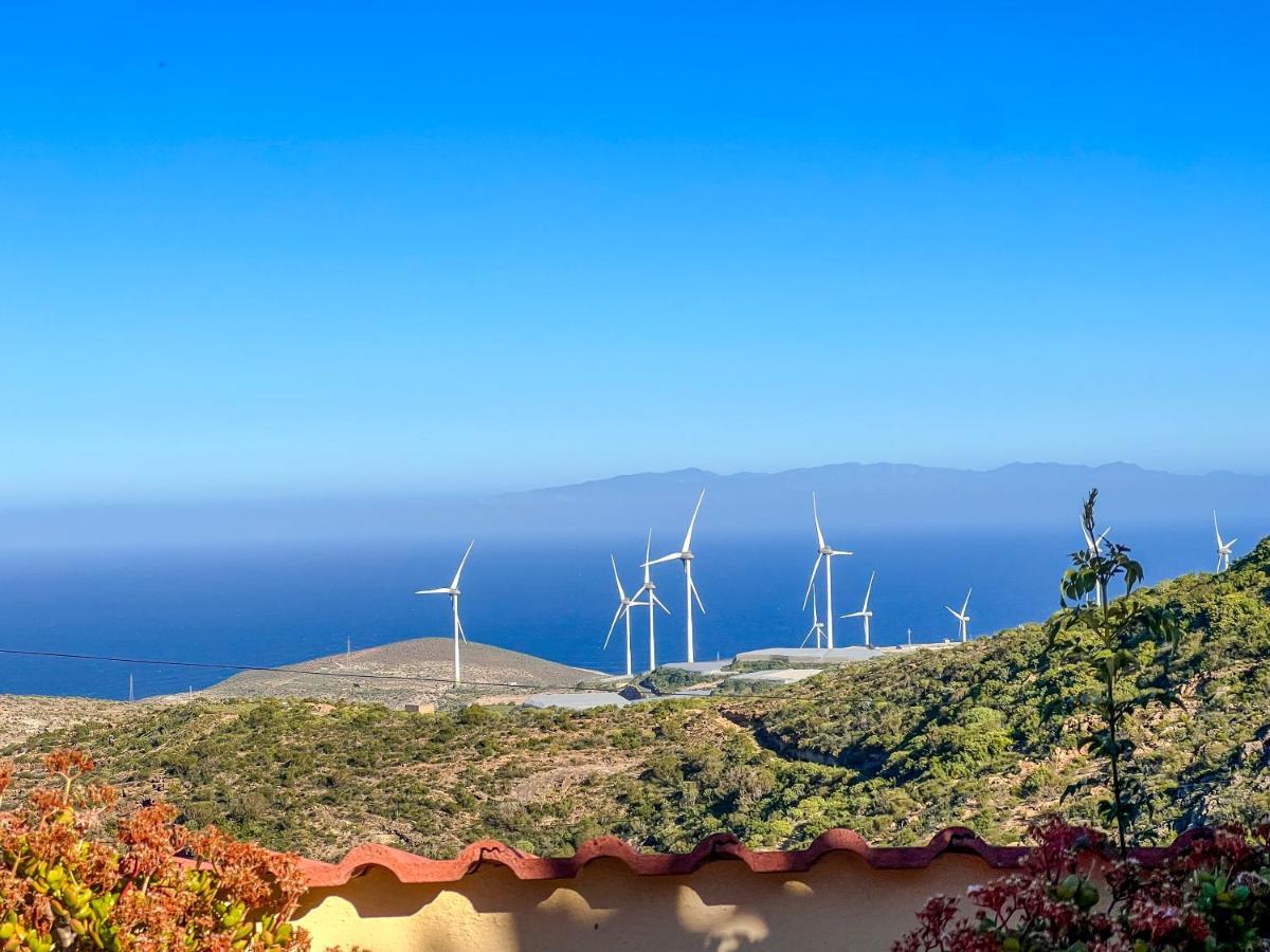 Arico Viejo Exquisite Rural House With Garden, Pool And Sea Views 빌라 외부 사진