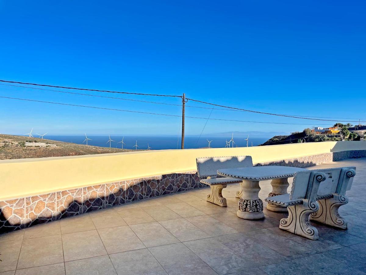 Arico Viejo Exquisite Rural House With Garden, Pool And Sea Views 빌라 외부 사진