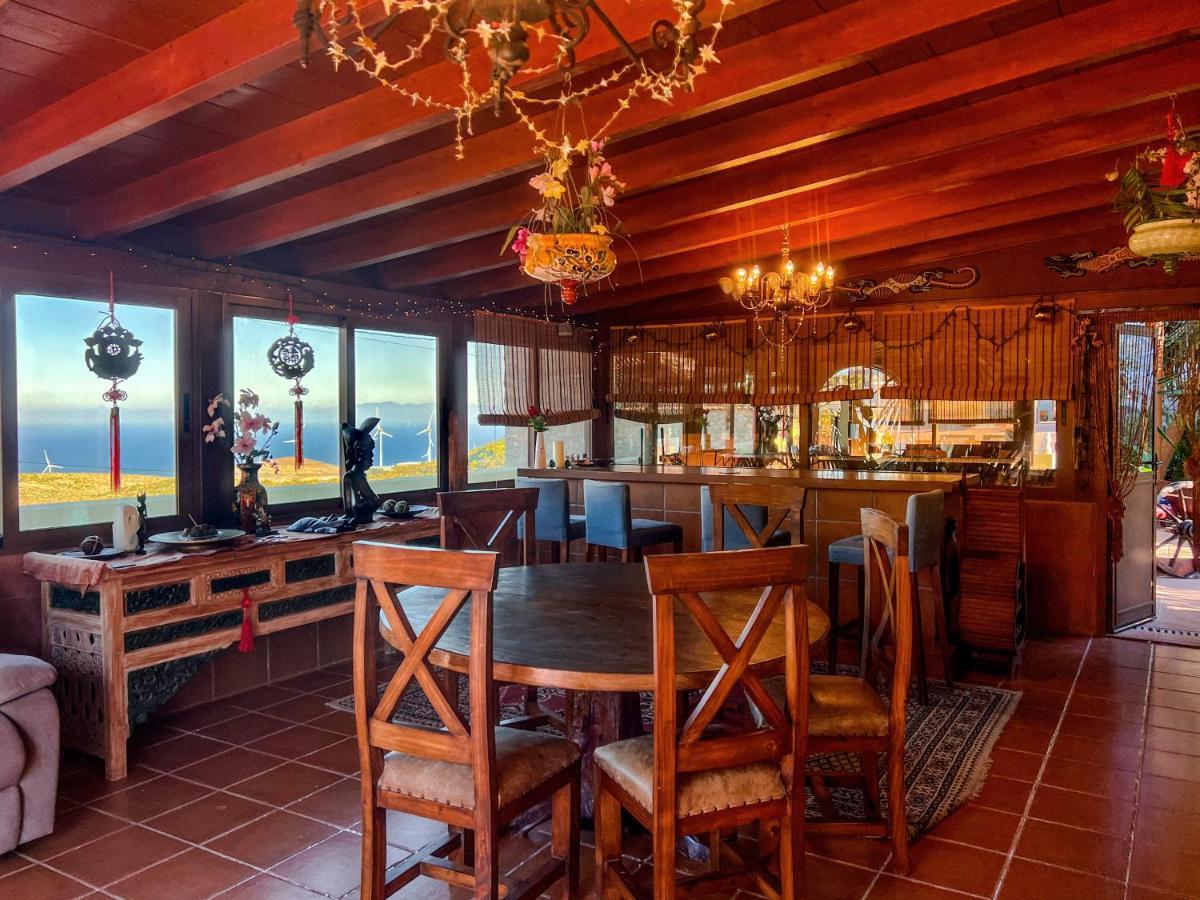 Arico Viejo Exquisite Rural House With Garden, Pool And Sea Views 빌라 외부 사진