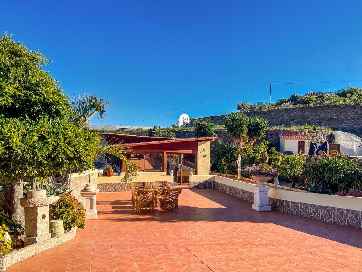 Arico Viejo Exquisite Rural House With Garden, Pool And Sea Views 빌라 외부 사진