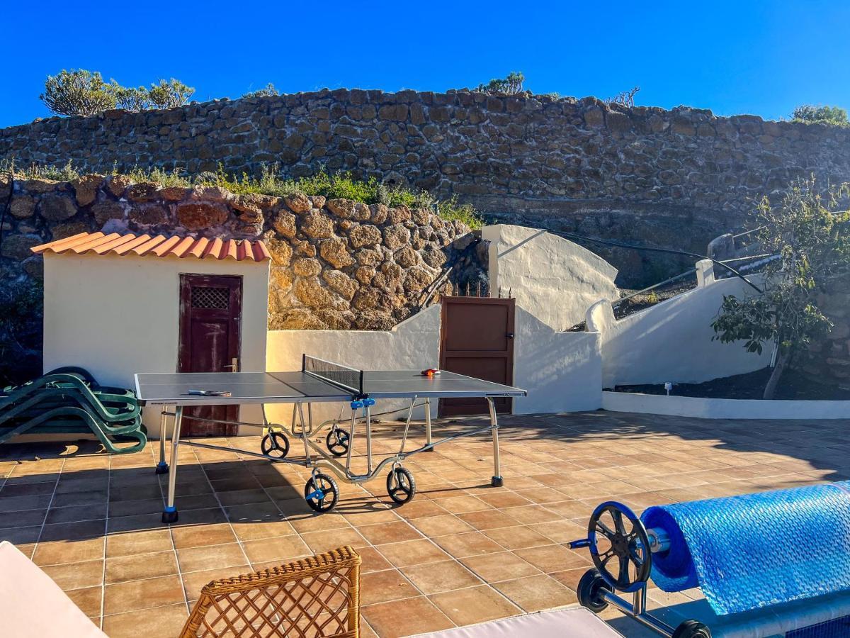 Arico Viejo Exquisite Rural House With Garden, Pool And Sea Views 빌라 외부 사진