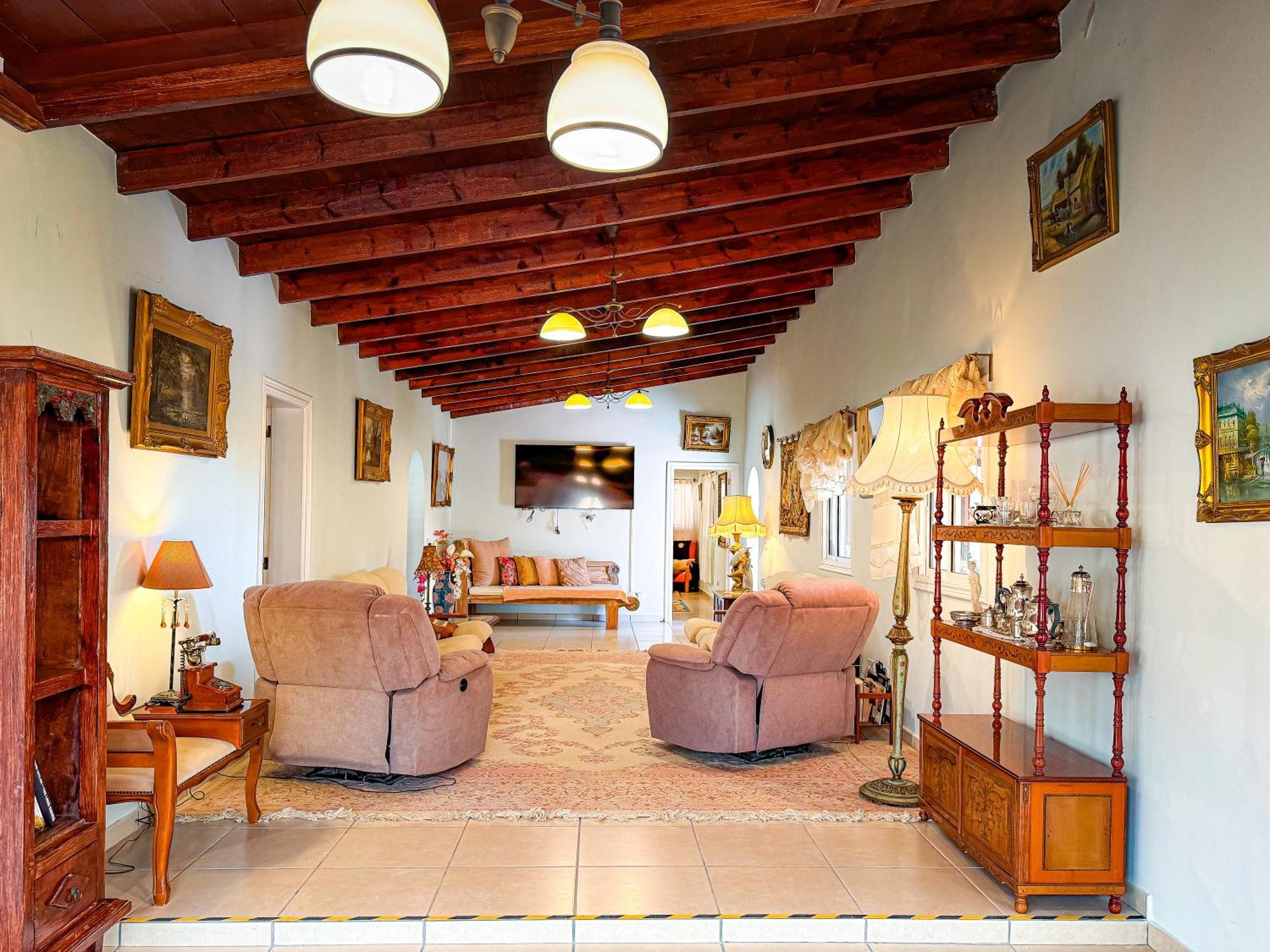 Arico Viejo Exquisite Rural House With Garden, Pool And Sea Views 빌라 외부 사진
