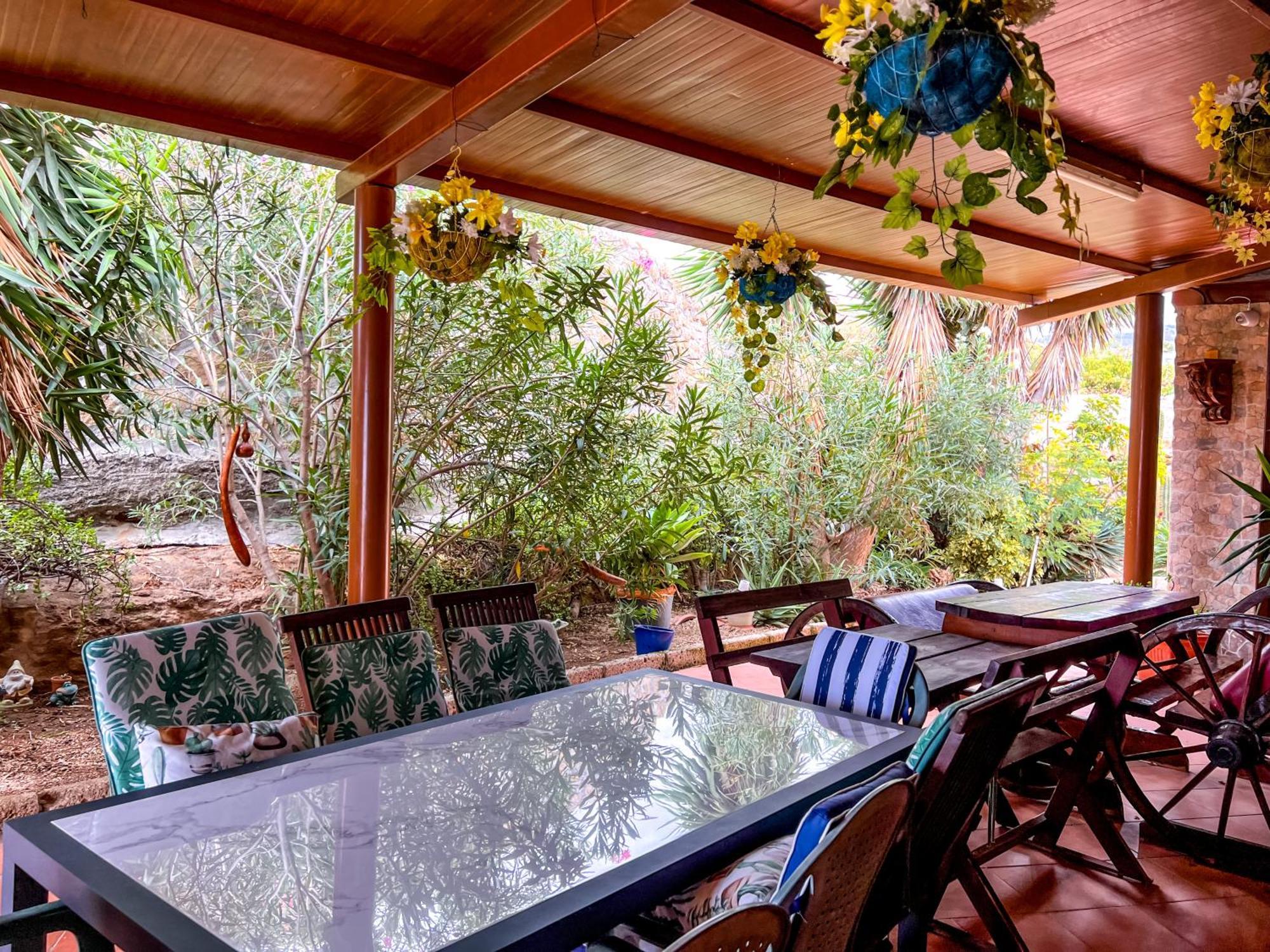 Arico Viejo Exquisite Rural House With Garden, Pool And Sea Views 빌라 외부 사진