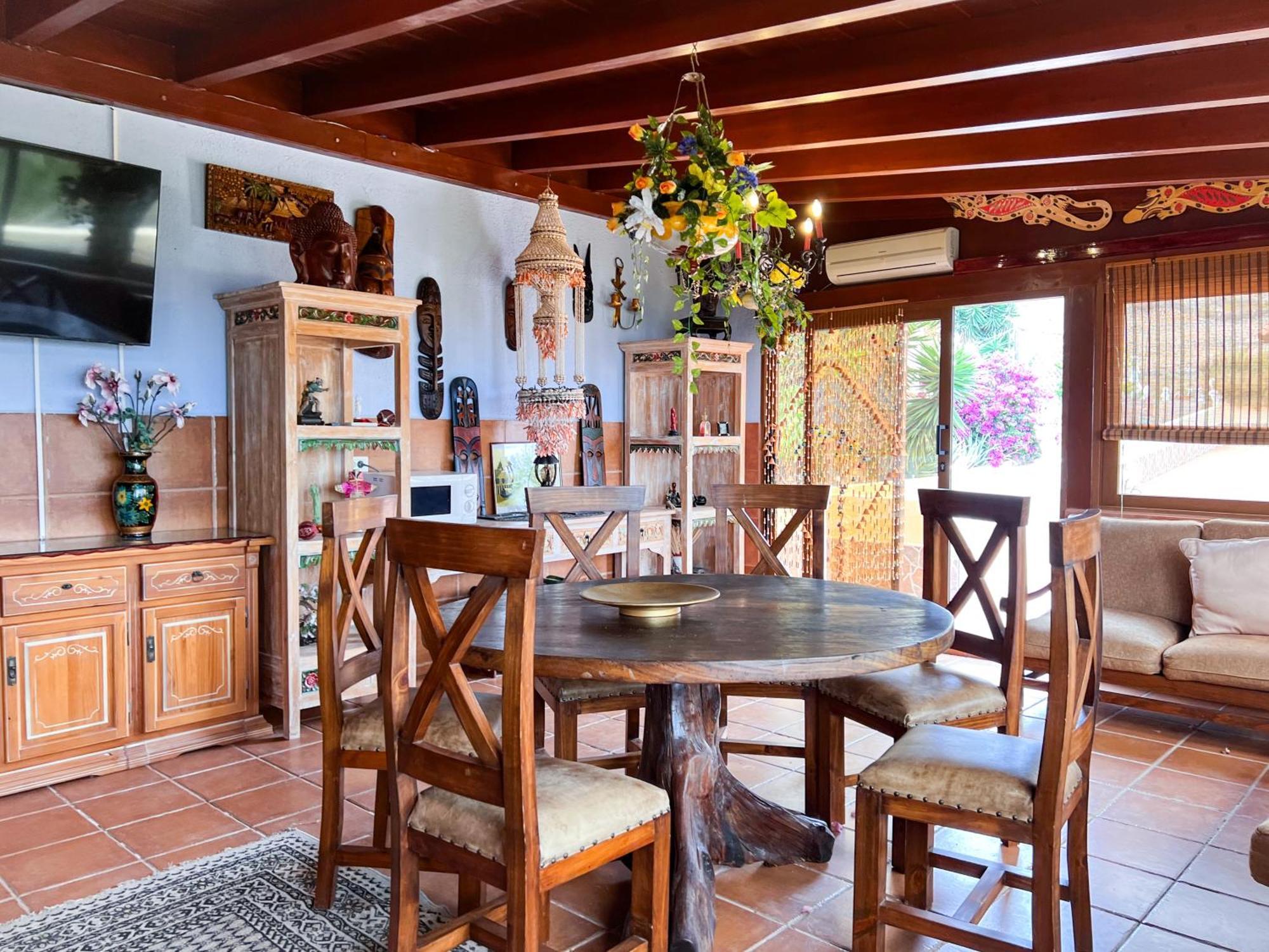Arico Viejo Exquisite Rural House With Garden, Pool And Sea Views 빌라 외부 사진